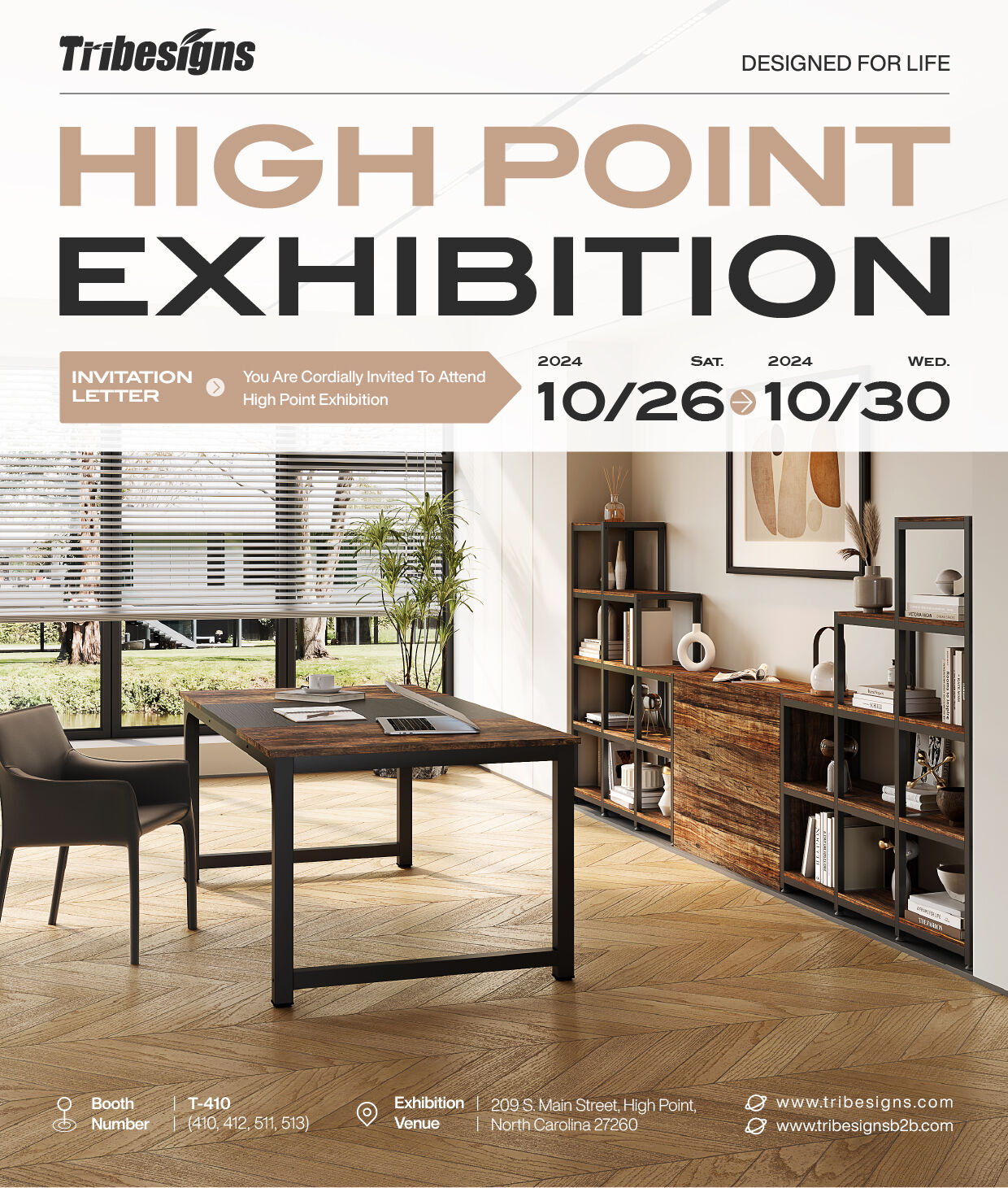 Tribesigns HIGH POINT EXHIBITION