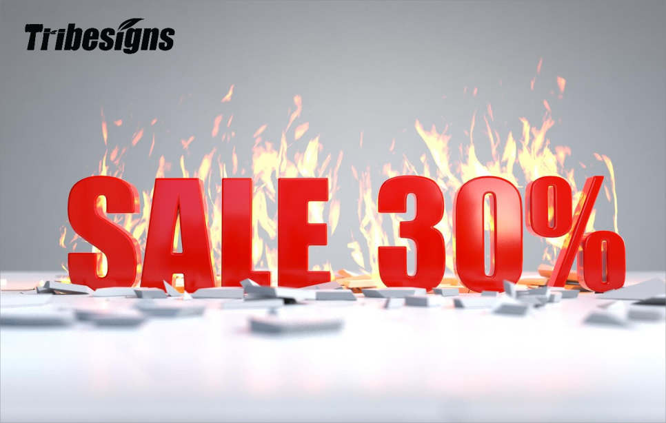 Mega discounts up to 30% off available