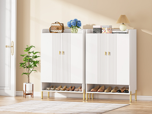 Organize Your Shoe Collection with Tribesigns Shoe Cabinets and Racks