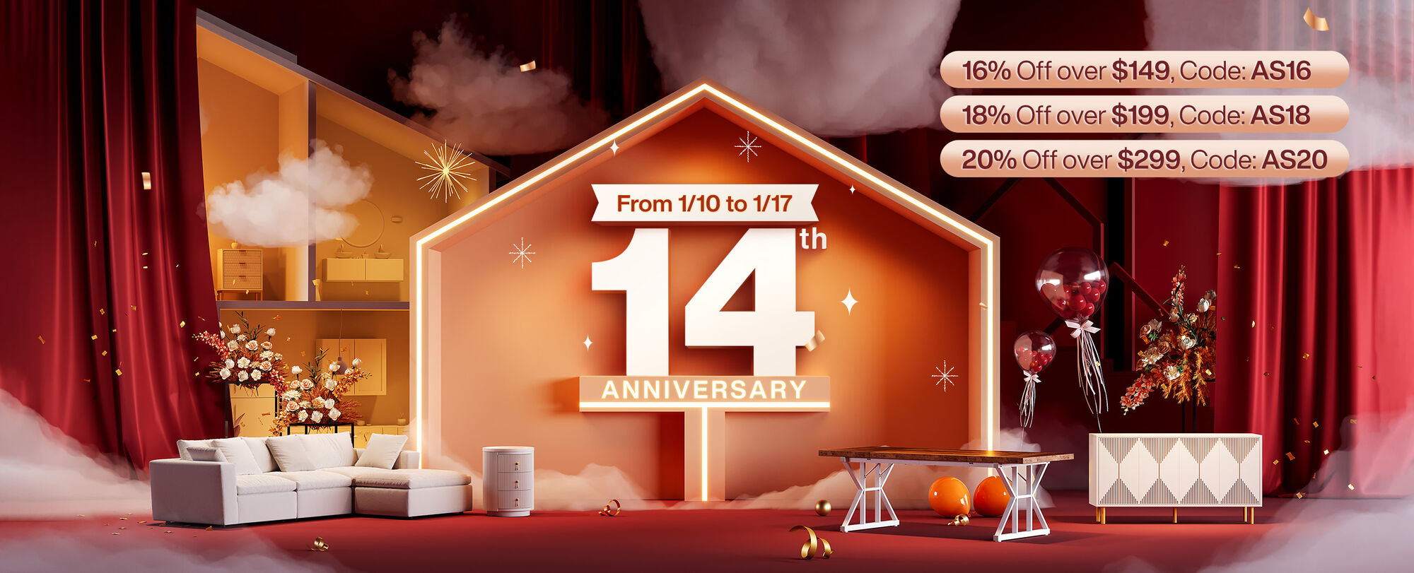 Save Big at the Tribesigns 14th Anniversary Sale - Limited Time Only!